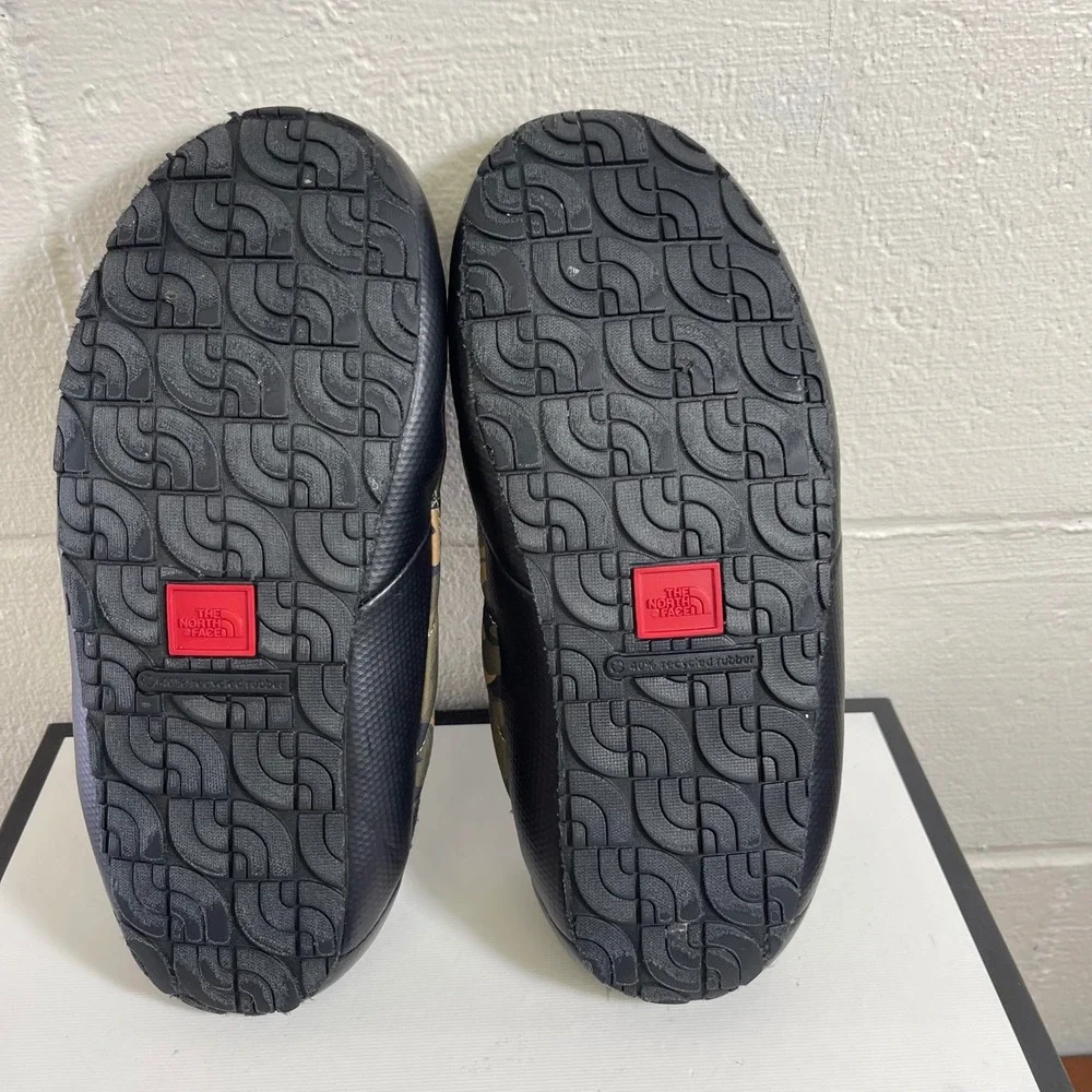 The North Face Thermoball Traction Mule V Camo Green Slippers Slip On Men's 10